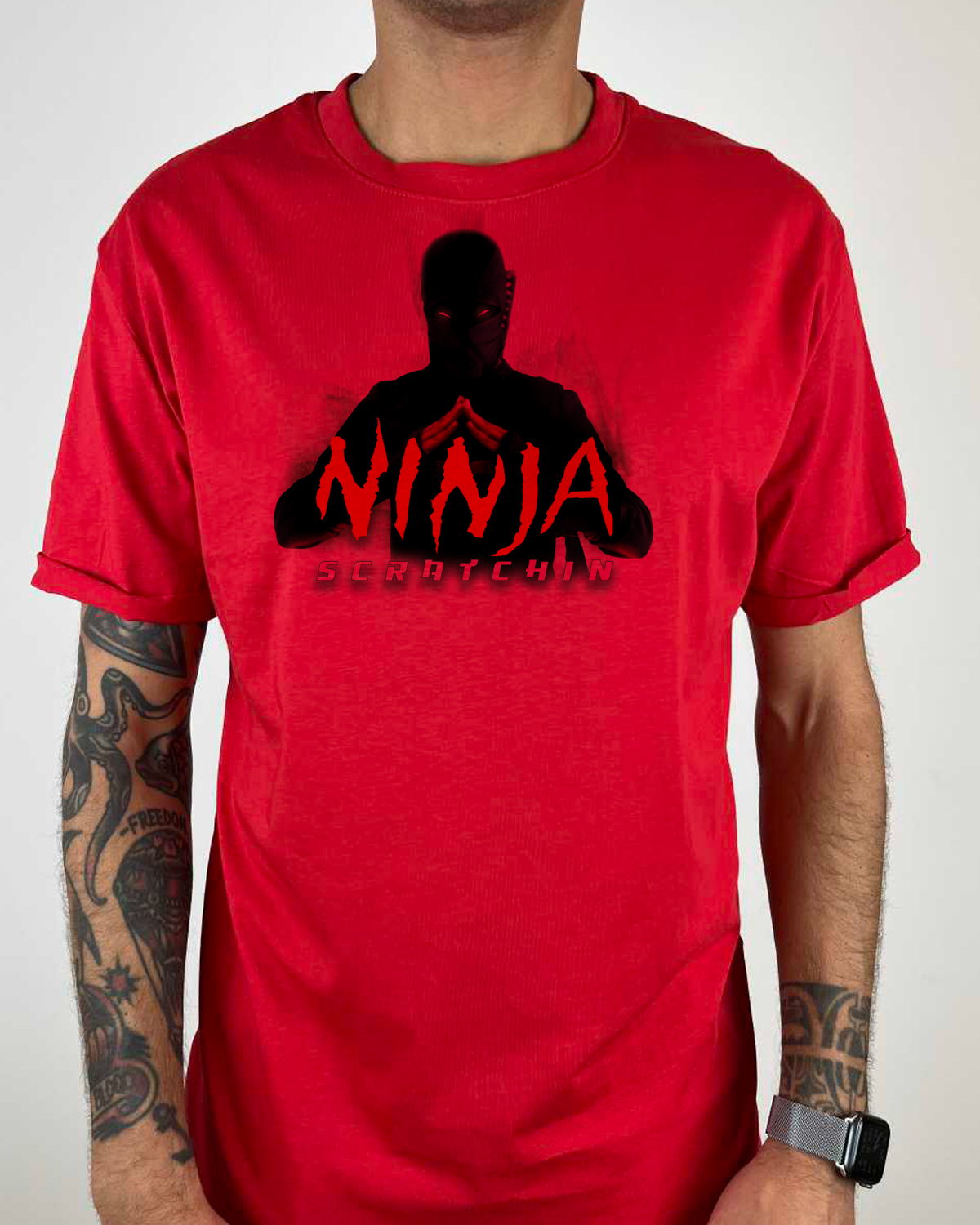 Ninja Scratchin T-shirt